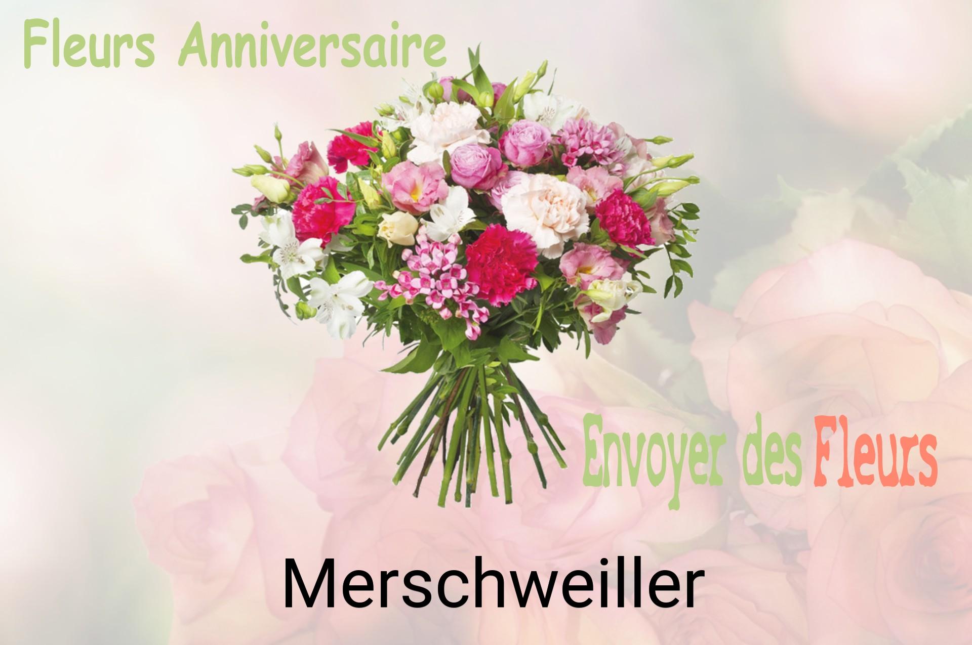Bouquet de fleurs d’anniversaire livré à Merschweiller