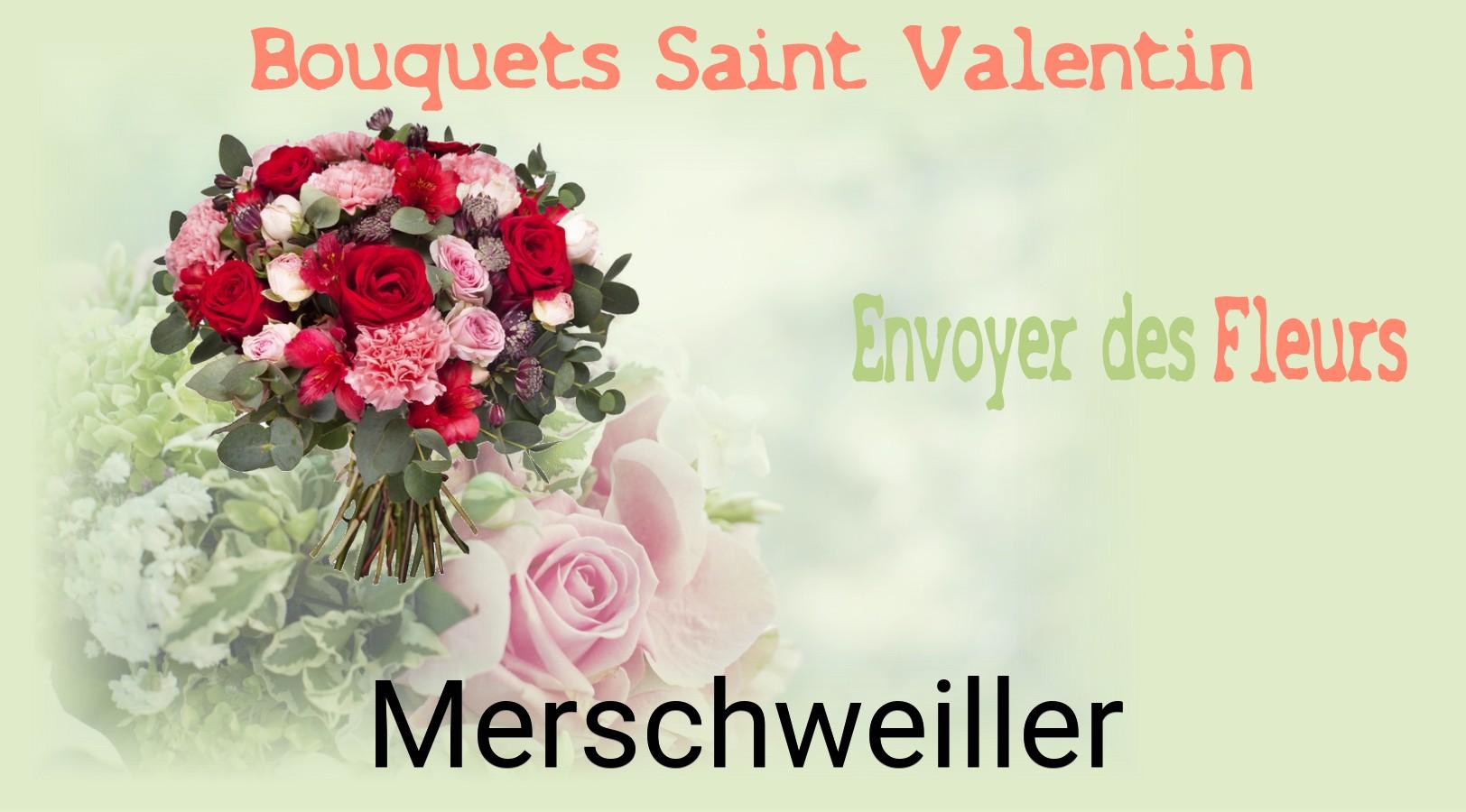 Roses de Saint-Valentin livrées à Merschweiller